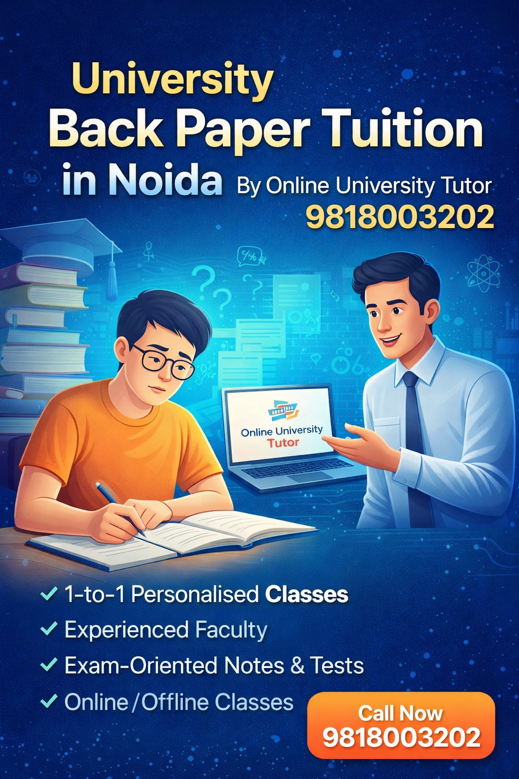 University Back Paper Tuition in Noida